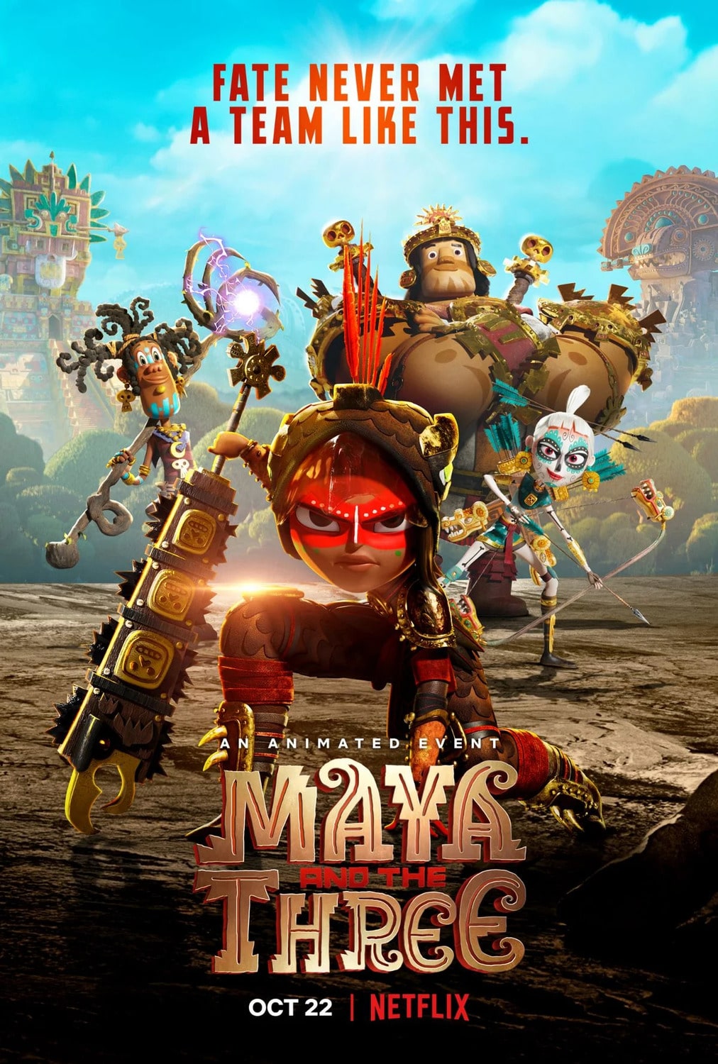 مایا و سه جنگجو (Maya and the Three)