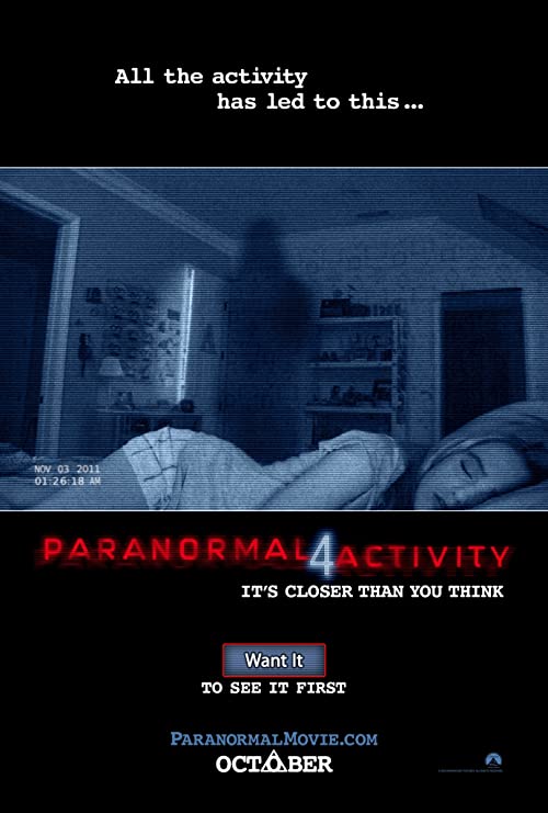 فعالیت فراطبیعی ۴ (Paranormal Activity 4)
