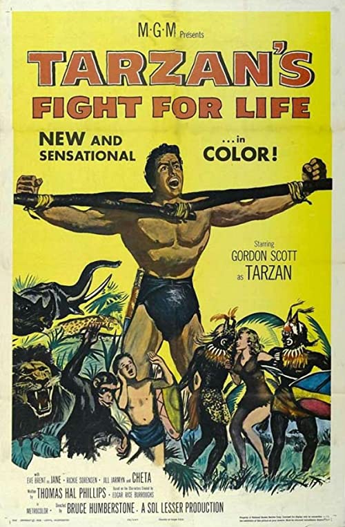 مبارزه تارزان برای زندگی (Tarzan’s Fight for Life)