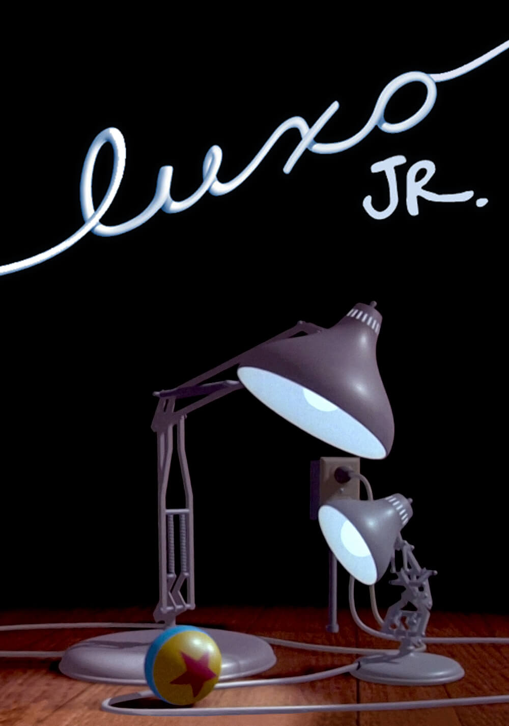 چراغ مطالعه کوچک‌تر (Luxo Jr.)